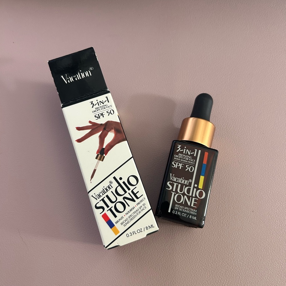 5 for $20😍Vacation 3-in-1 Bronzing Drops for Face SPF 50